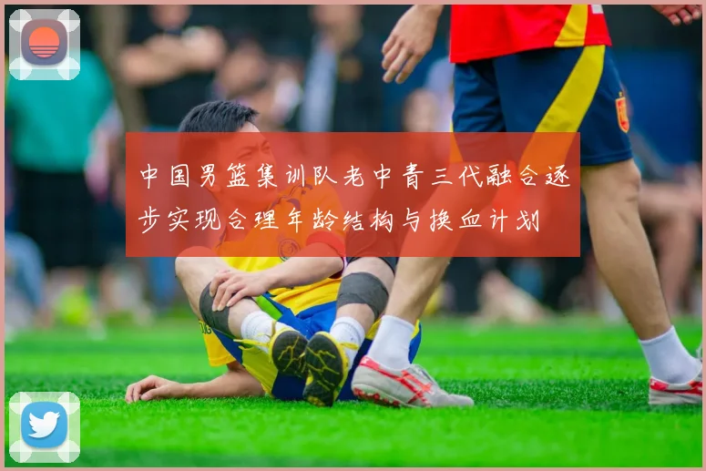 中国男篮集训队老中青三代融合逐步实现合理年龄结构与换血计划