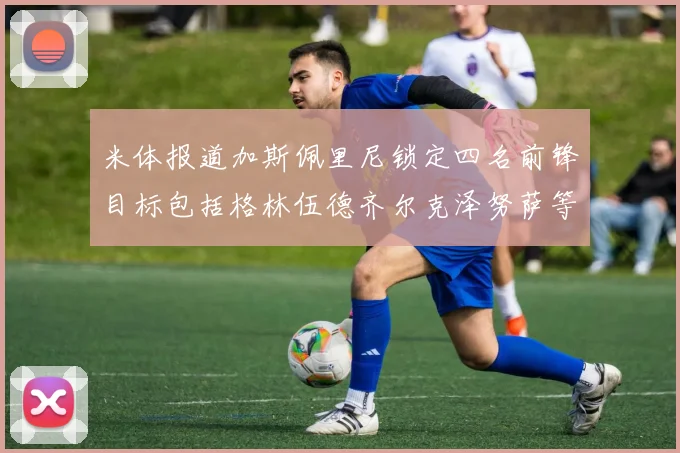 米体报道加斯佩里尼锁定四名前锋目标包括格林伍德齐尔克泽努萨等人